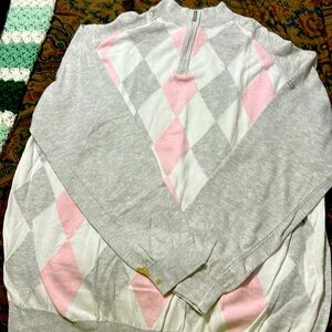 Burberry golf sweater